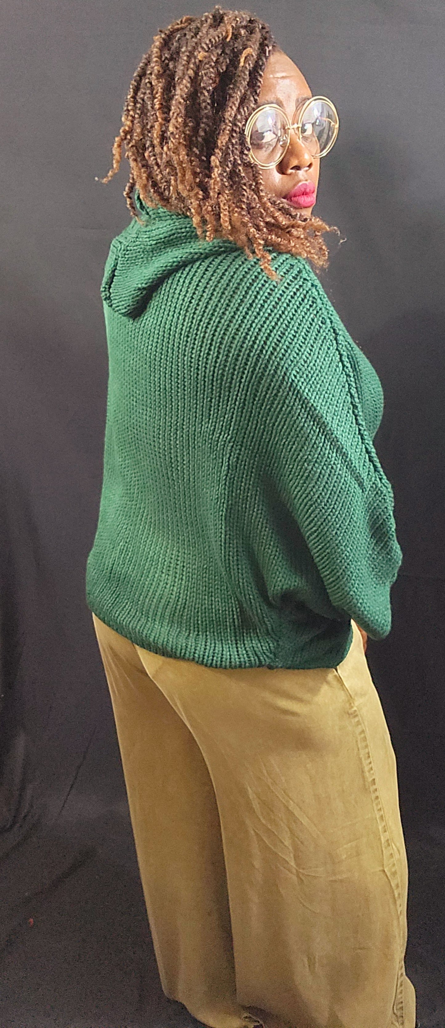Cozy Hooded Cardi (OSFM)