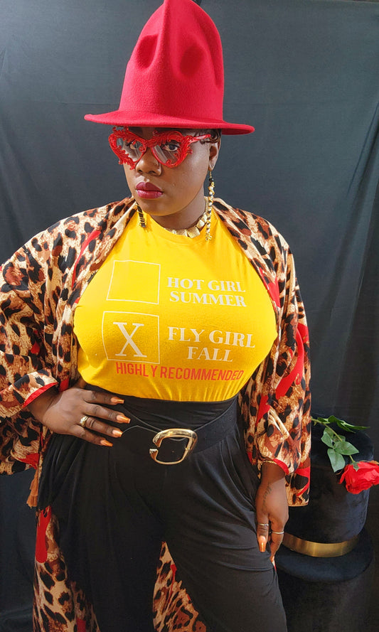 Fly Girl Fall Tshirt